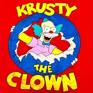 Vintage Krusty the Clown Men’s T-Shirt Size Small